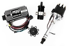 Black Sbcbbc Msd Ignition 6al Box W Tsp Pro Billet Distributor Coil 6425