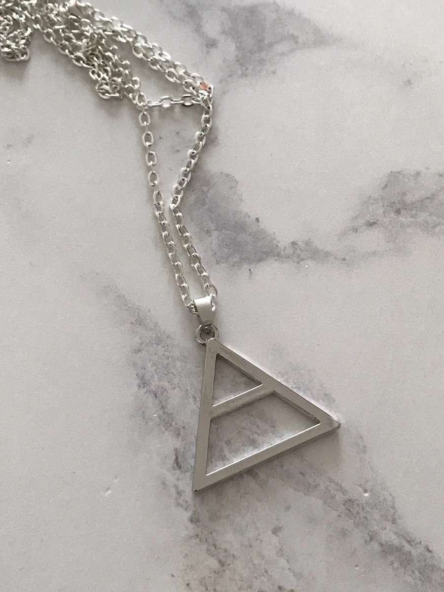 30 Seconds To Mars Triad Triangle Silver Chain Jared Leto 24