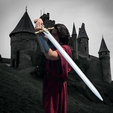 41 1/8" Medieval Sword in High Density Foam Painted in Detail