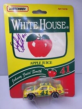 Johnny Smith Autographed 1992 Whitehouse Apple Juice 1:64