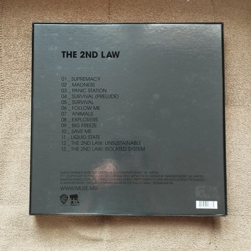 MUSE - THE 2ND LAW VINYL DELUXE BOXSET RARE - Picture 2 of 14