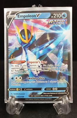 empoleon v pokemon card price Pokémon TCG Empoleon V SWSH Black Star Promos SWSH108 Promo
