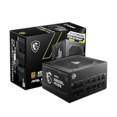 MAG A850GL PCIE 5 & ATX 3.0 Gaming Power Supply - Full Modular - 80 plus Gold 
