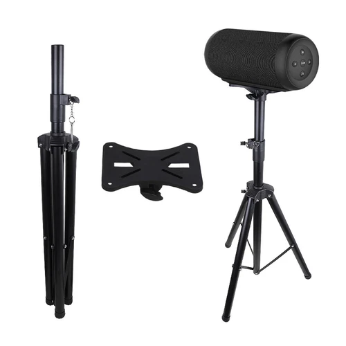 PA Speaker Stand Tripod High Quality Adjustable 100-180cm Stands 35mm Pole Mount - Picture 9 of 12