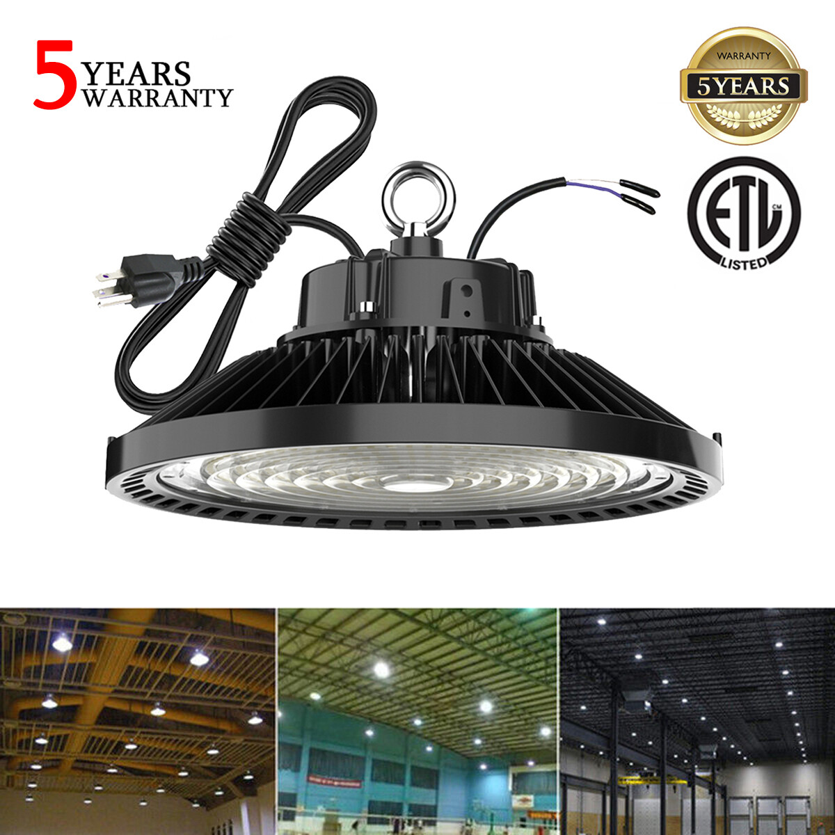 UFO Led High Bay Light 200W 240W 150W Dimmable Commercial Industrial Shop Light