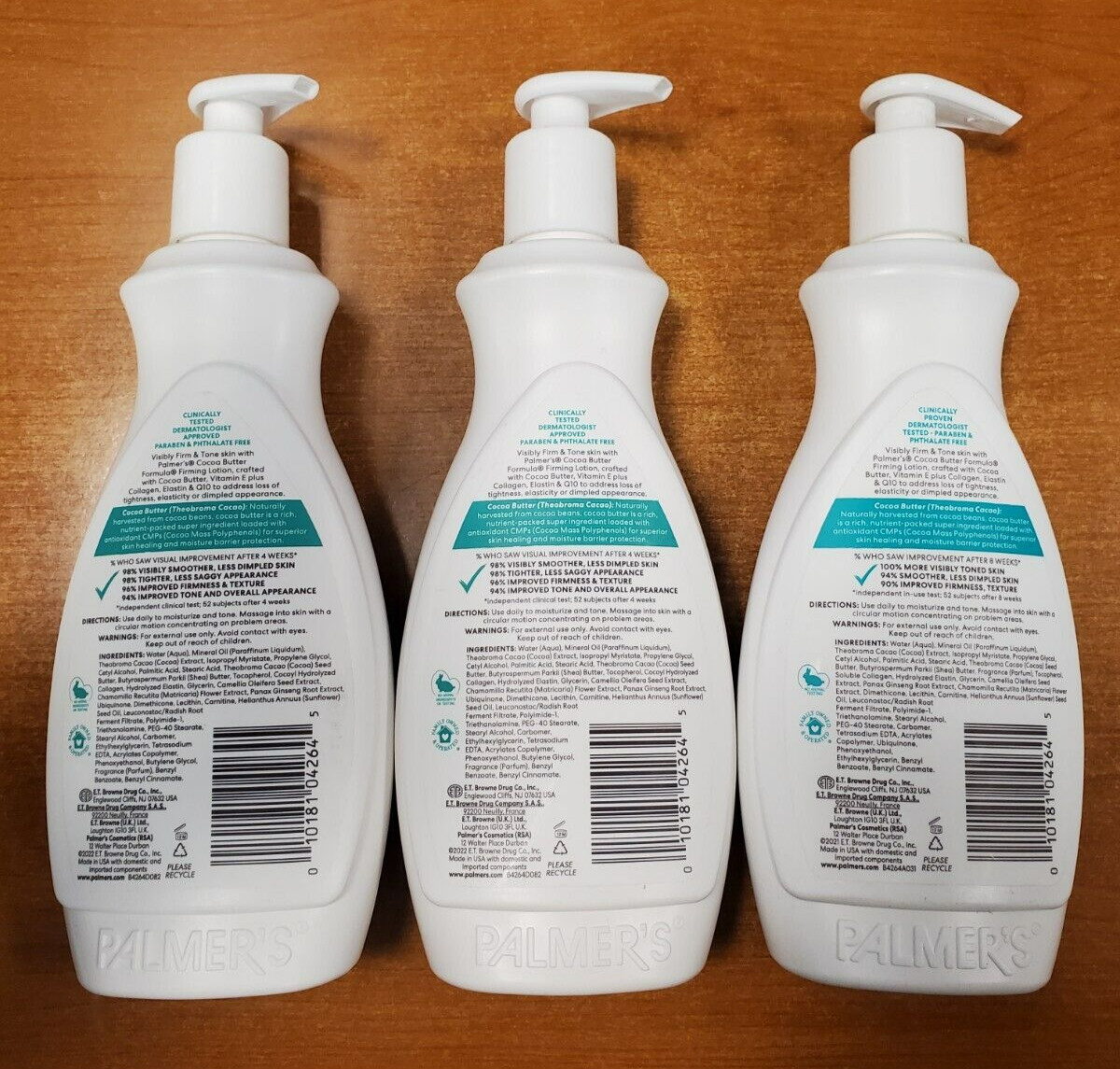 3 Pk: Palmer's Skin Firming Body Lotion Cocoa Butter Formula  13.5oz (2645 R6P2)