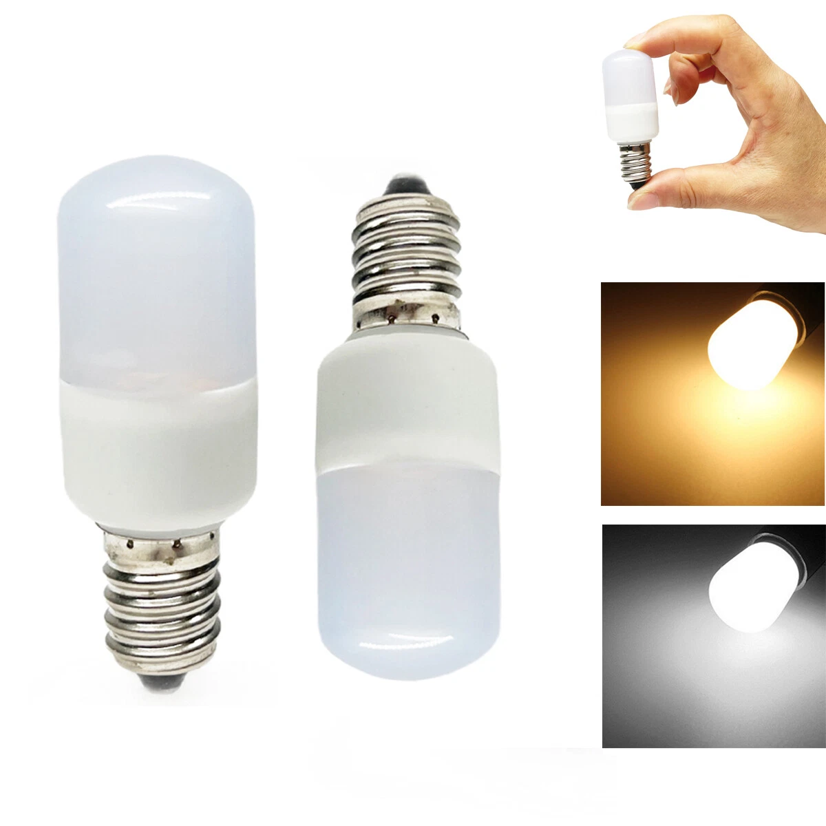 2 Pezzi, Lampadina LED E14 Da 1,5 W Per Frigorifero, Equivalente - Foto 10