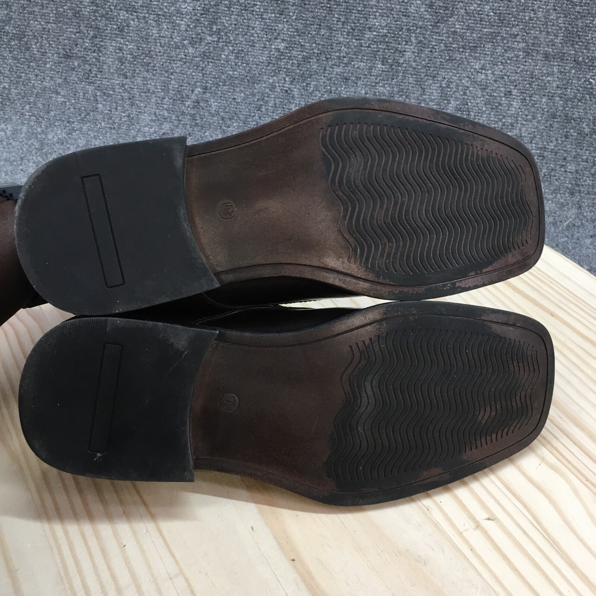 Borelli Shoes Mens 10.5 Matthew Square Toe Loafers Dress  display picture 1