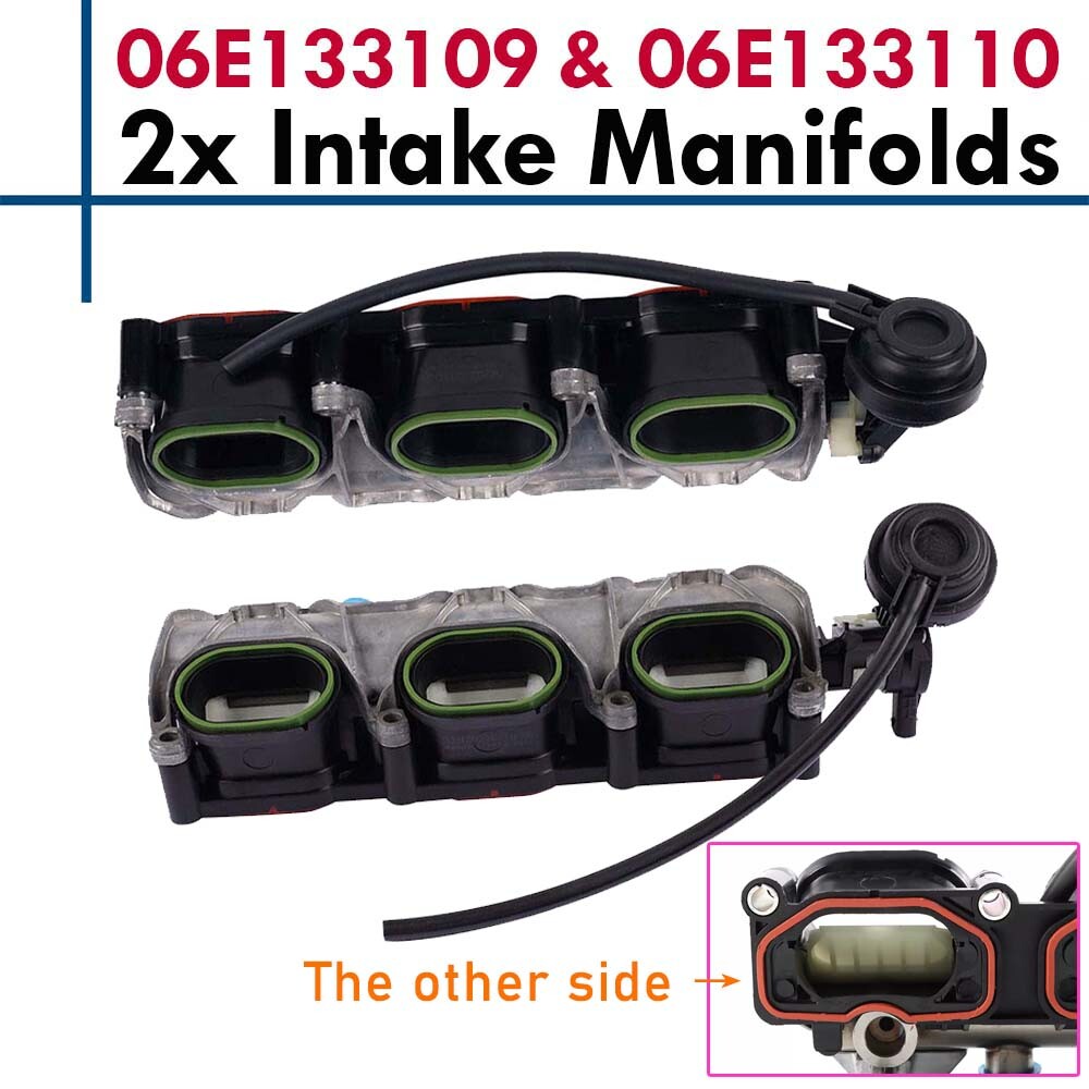 High-Performance Intake Manifolds for Audi S4 S5 A6 A7 Q5 Q7 3.0 TSI V6 06E133109