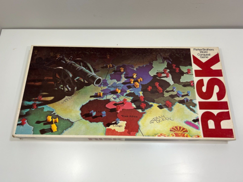 Vintage 1980 Edition RISK Game by Parker Brothers **100% COMPLETE** - Picture 1 of 4