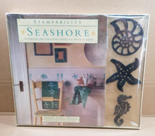 Vintage Stampability Seashore Interior Decorating Effects With Stamps 1996 NEW