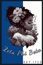 EST.1920 Zeta Phi Beta Notebook Finer woman Notebook | Gift Idea for Zeta Phi...