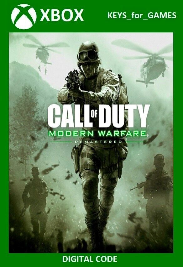 Beg Tol Gemengd Call of Duty: Modern Warfare Remastered XBOX ONE/Series X|S / DIGITAL KEY /  VPN | eBay
