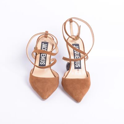 シューズ・サンダルその他 JACQUEMUS Woman High heel shoes Brown 241FO0763164 890 JACQUEMUS: Shoes woman - Brown | Jacquemus pumps