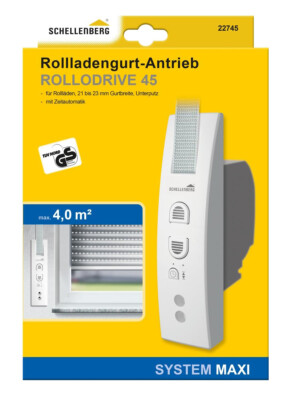 Schellenberg Rollodrive 45 elektrischer Gurtwickler Rollladenantrieb 22745