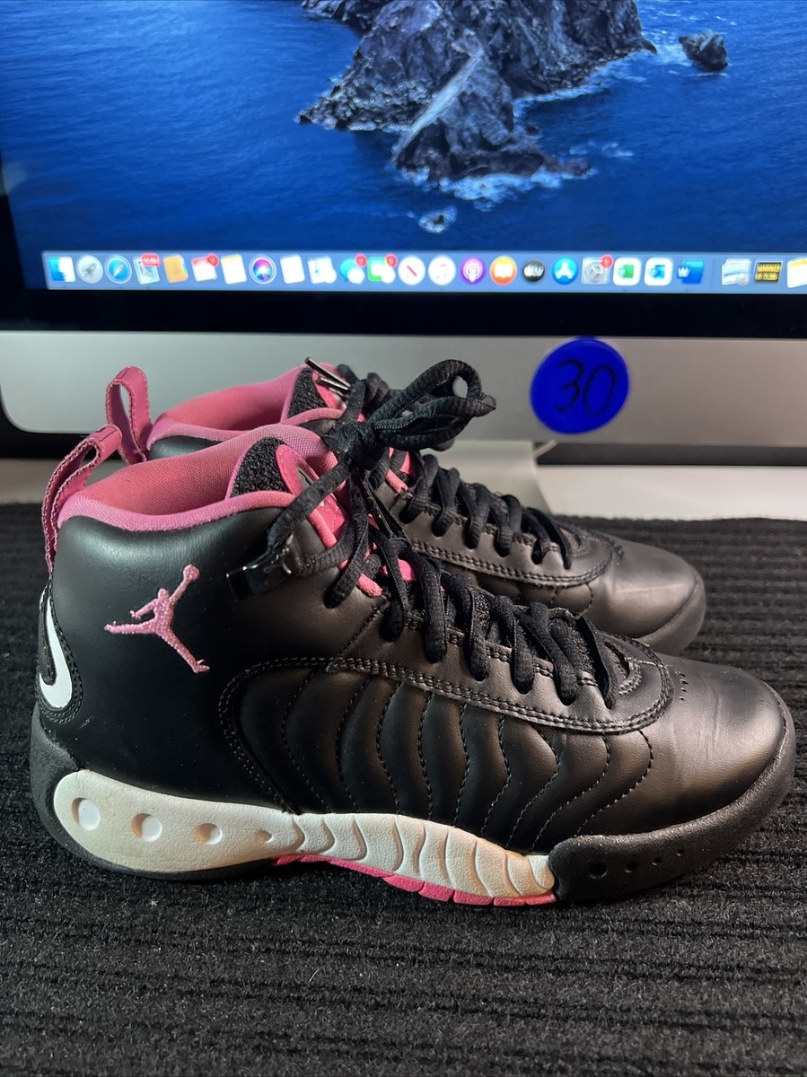 Size 4.5 (GS) - Jordan Jumpman Pro Mid Black Pinksicle for sale