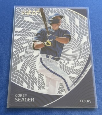 2022 Panini Chronicles Clear Vision #6 Corey Seager Texas Rangers
