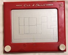 Vintage Etch-A-Sketch 505 Ohio Art's