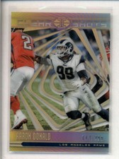 AARON DONALD 2018 PANINI ILLUSIONS #CS-AD CLEAR SHOTS #114/299 AK3864