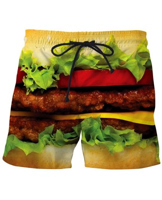 rage on swim trunks
