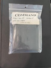 Command Trifold Hidden Badge Wallet. Black Leather. Model DK 439 Badge 67