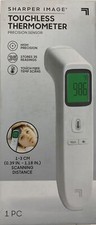 Sharper Image Touchless Thermometer Precision Sensor Touch Free Temp Scans NEW