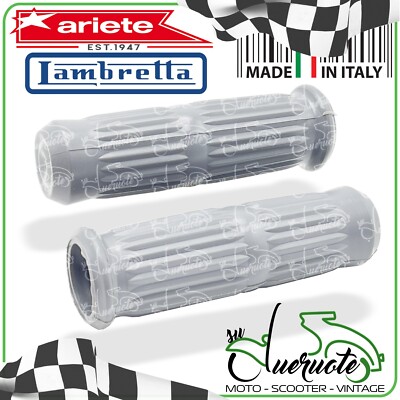 Ariete MANOPOLE Paar Grau Für Lambretta LI 125 150 TV 175 SPECIAL X 200 DL GP