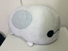 Disney Tsum Tsum Big Hero 6 Baymax Medium Plush Toy 10" Gray White Stuff Animal