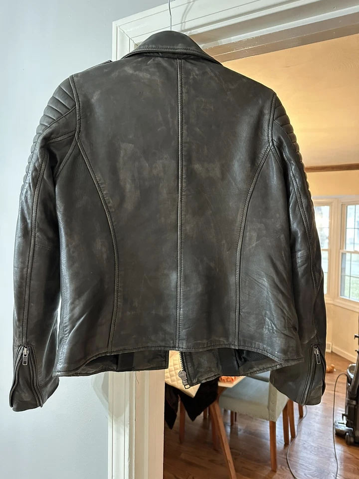 Женская кожаная куртка First Classics Authentic Riding Gear средний размер. - Изображение 4 из 4