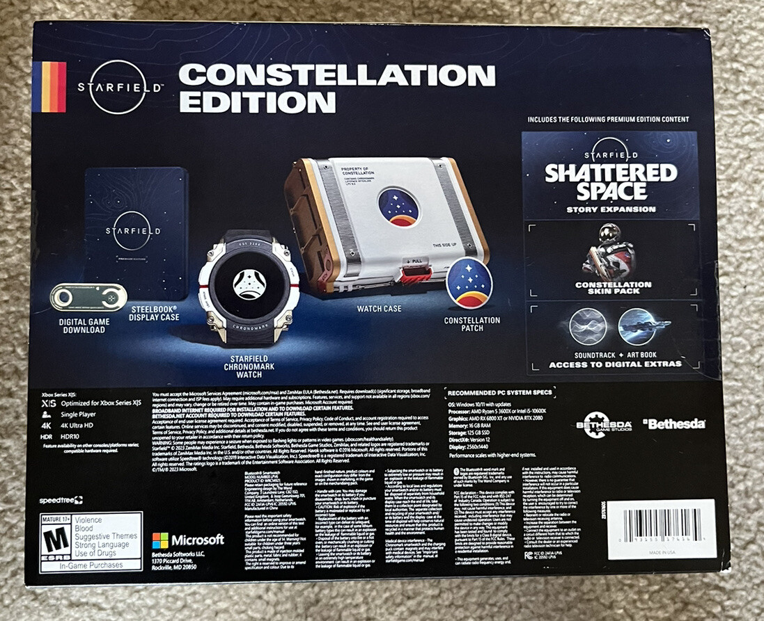 NEW Starfield Constellation Collector's Edition Xbox Series X/S IN