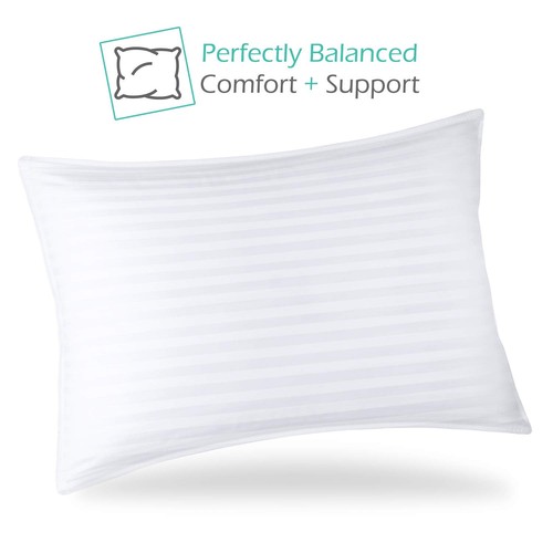 Bed Pillows for Sleeping, Down Alternative Pillows Size Set of 2, Baby Bed Pi... - Picture 2 of 4