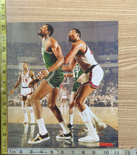 Bill Russell Wilt Chamberlain Vince Lombardi Jerry Kramer 2 Scene Book Photo