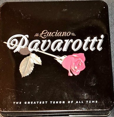 Luciano Pavarotti Greatest Tenor, 3 Discs, 1 DVD, 2 CD Collector's Tin Booklet