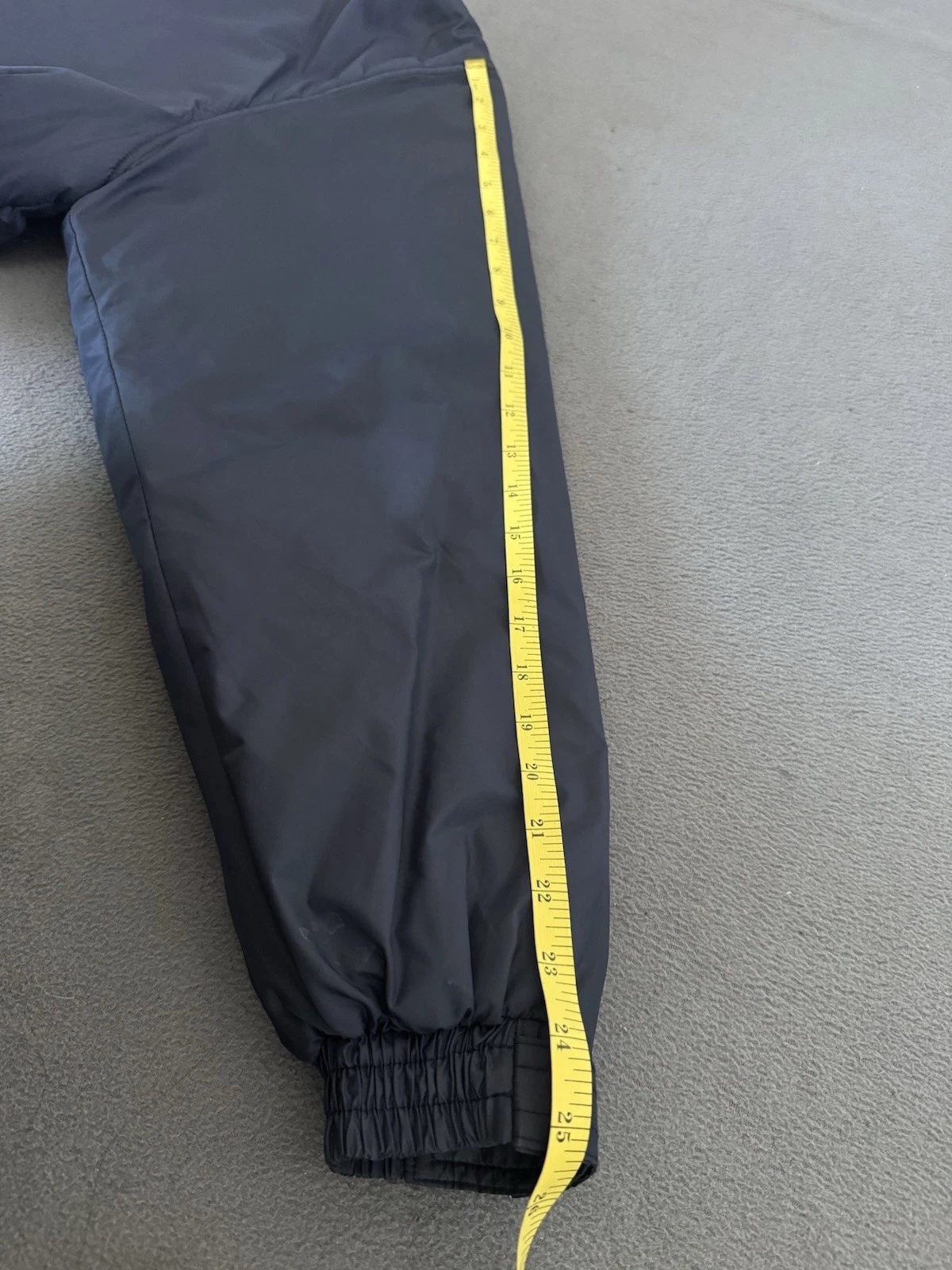 Tiger Collection Navy Blue Insulated Hooded Jacket Size L Nylons With Flaws image 8
