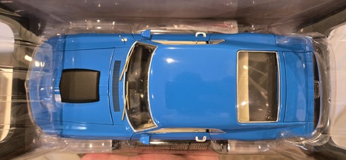 RARE 1/18 Highway 61 1970 Ford Mustang Boss 429 Grabber Blue Diecast - Picture 6 of 11