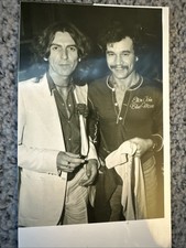 Photo noir et blanc GEORGE HARRISON BeatlesCandid 4"x7". Plus CD Best Harrison