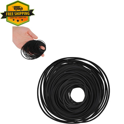 50 Pcs Rubber Tape Recorder Belt Cassette Player Drive Belts Replacement