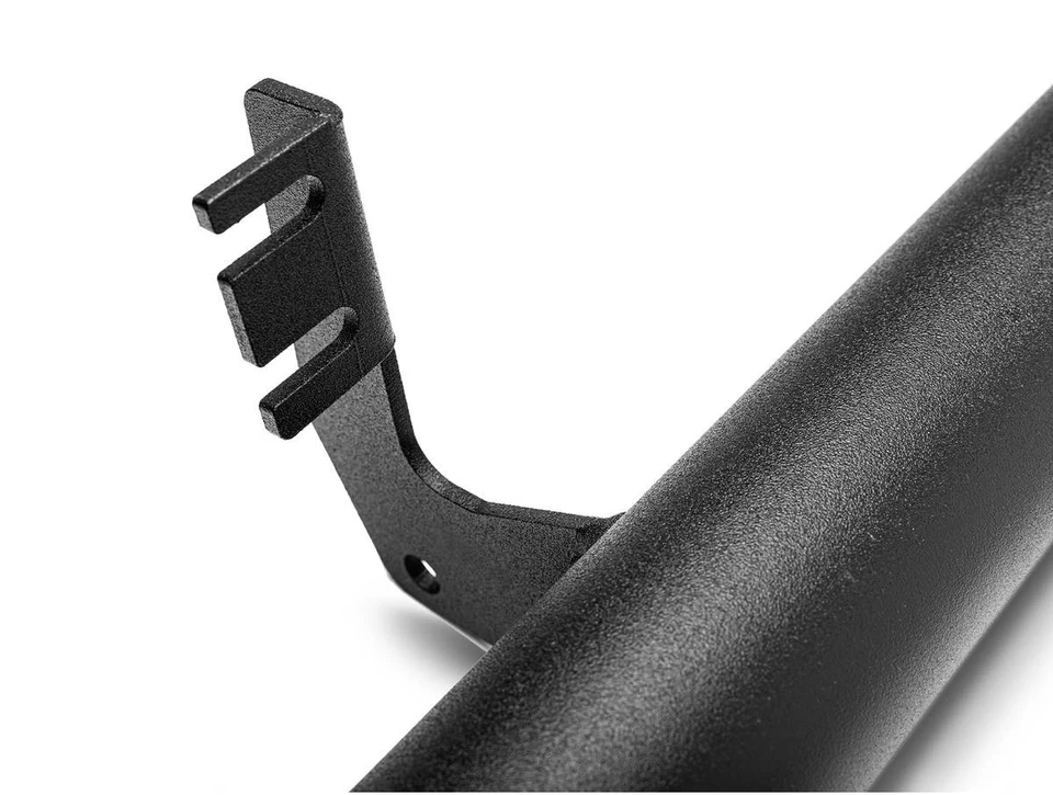 N-Fab Cab Length Gloss Black Nerf Steps Fit 15.5-18 Dodge Ram 1500 Clsc Crew Cab Foto 4 de 4