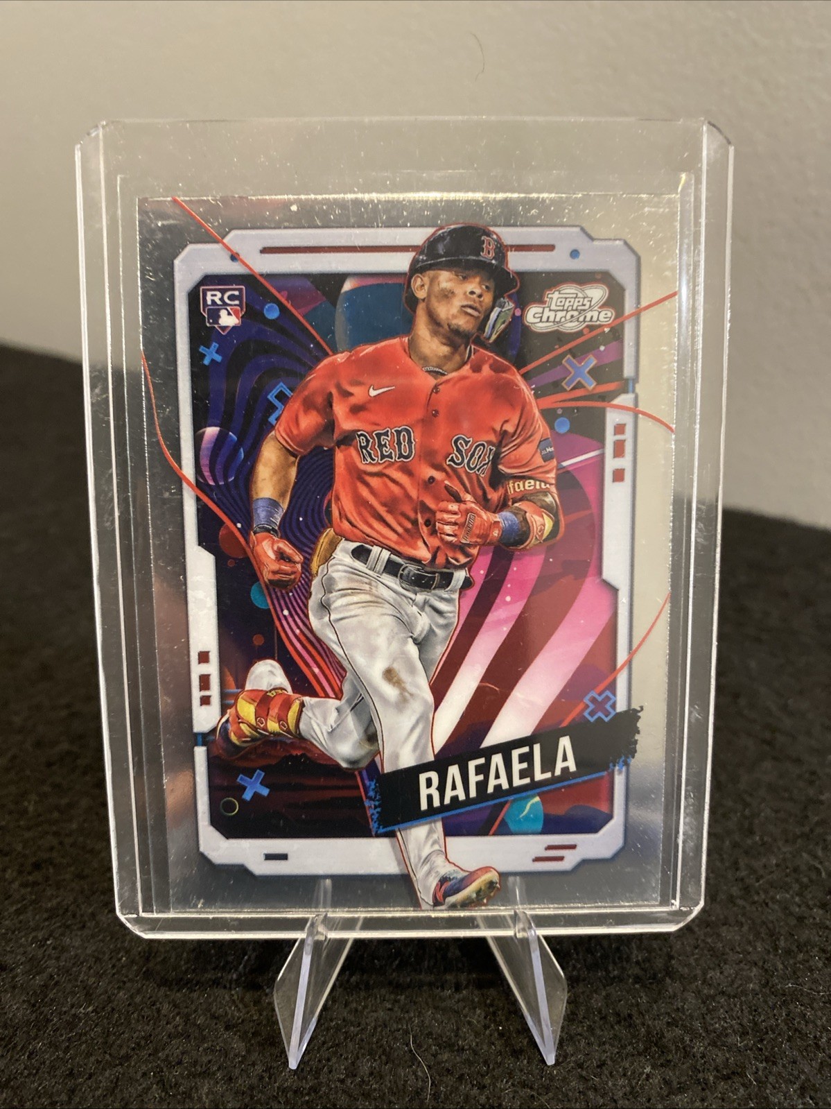 2024 Topps Cosmic Chrome - Ceddanne Rafaela #43 Refractor (RC)