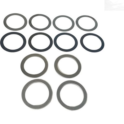 Precision .308/.762 Muzzle Brake Shim Kit - 12 Pack for Optimal Alignment