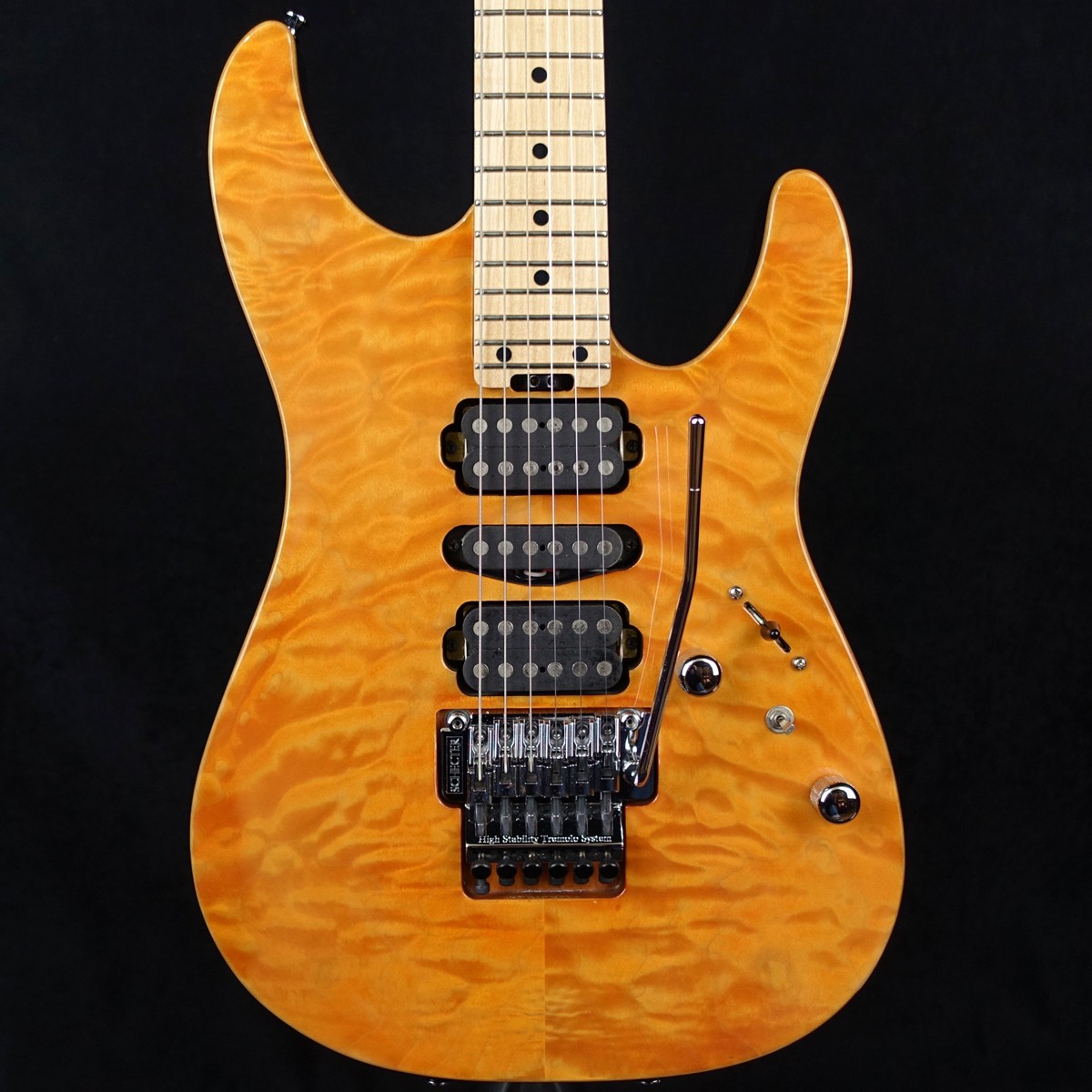 ギター SCHECTER NV-3-24-AS SCHECTER NV-3-24-AL AMB 2014 Electric Guitar Used Good