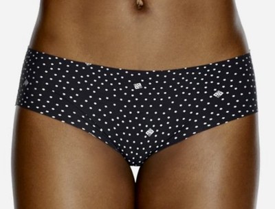 DKNY Litewear Cut Anywear Black Logo Hipster Panty Underwear Womens Sz S M L XL