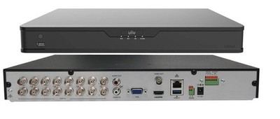 UNV Uniview XVR302-16Q3 Hybrid DVR 16-Channel 8MP Lite H.265 HDMI TVI AHD CVI IP