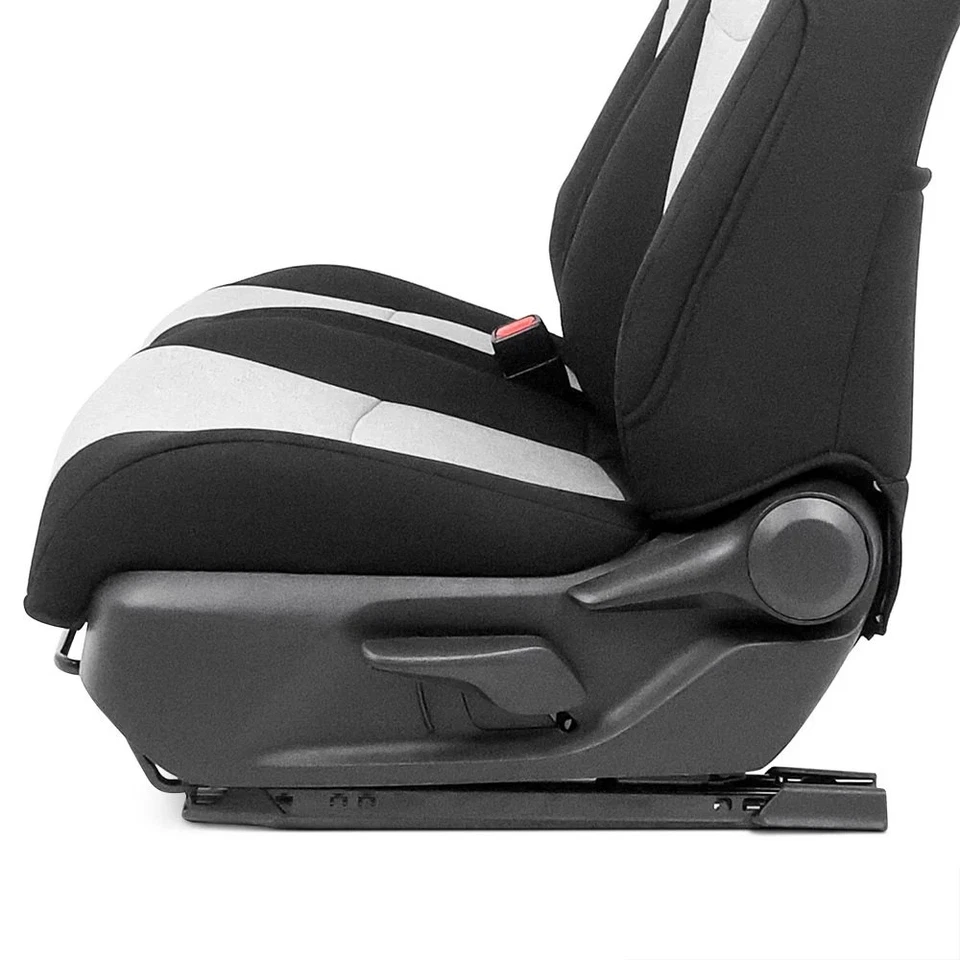 For Honda CRX 88-91 SpartanShield 1st Row Gray & Black Custom Seat Covers Foto 2 de 4