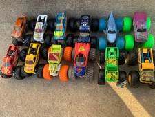 Lot of 12 Hot Wheels Monster Trucks 1:64 scale