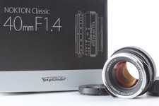  Unused in Box Voigtlander NOKTON Classic 40mm F1.4 MC VM Multi Coat From JAPAN