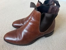 Loake Chatterley Chelsea Boots Tan Brown Leather UK 7 Goodyear Welted RRP £220