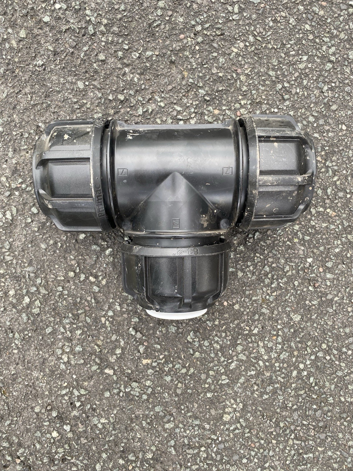 63mm MDPE Equal Tee