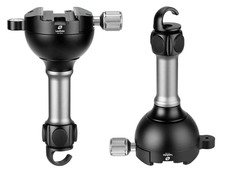 Leofoto YB-75LK Leveling Base w/ Handle for 75mm Bowl , Arca, Black, YB-75LK