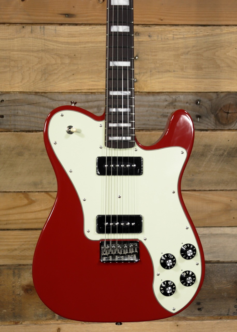 Крыло Chris Shiflett Cleaver Telecaster Deluxe Dakota Red с чехлом